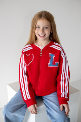 Бомбер для дівчинки